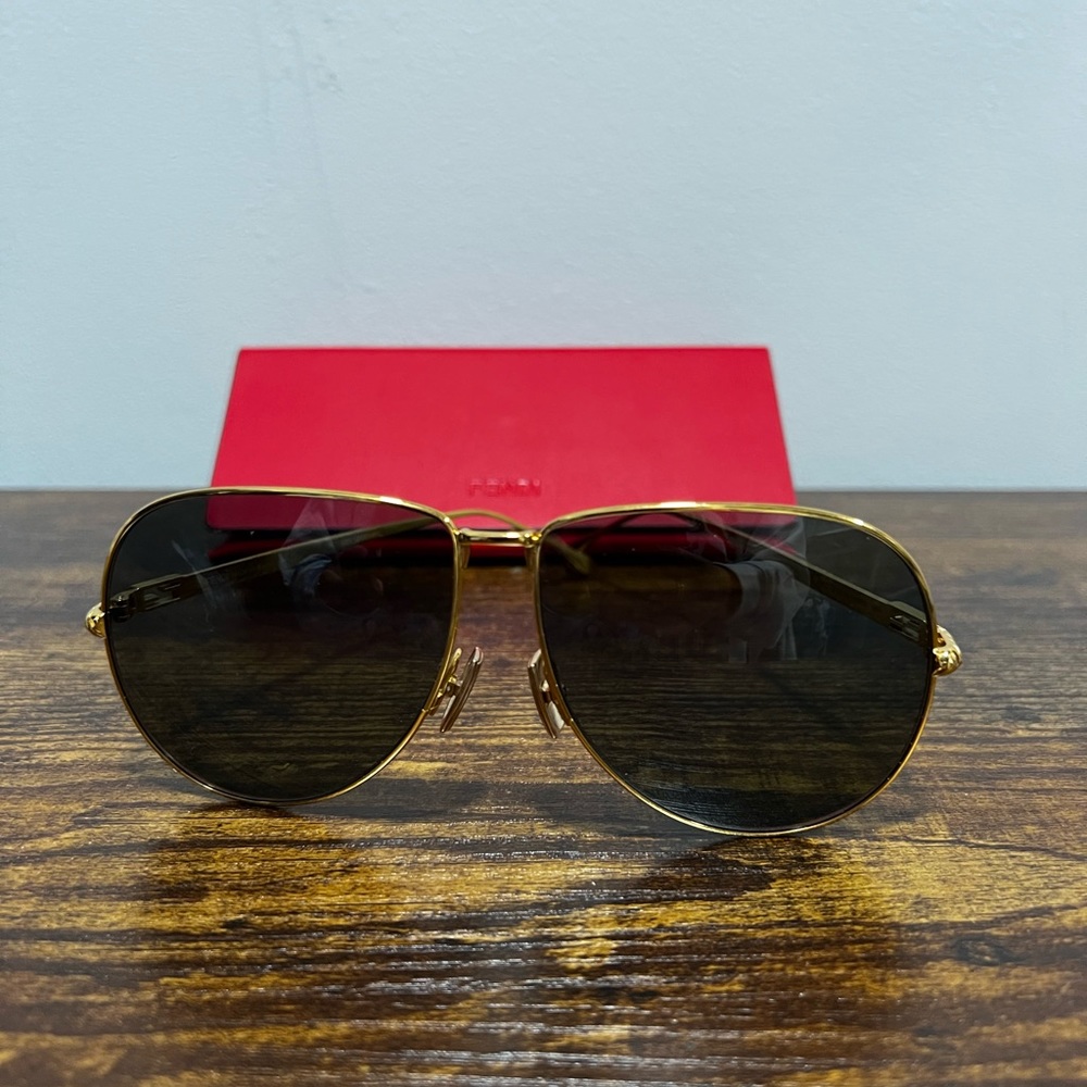 Fendi Gold Aviators